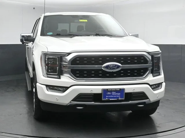 Certified Used 2022 White Ford Platinum image 2