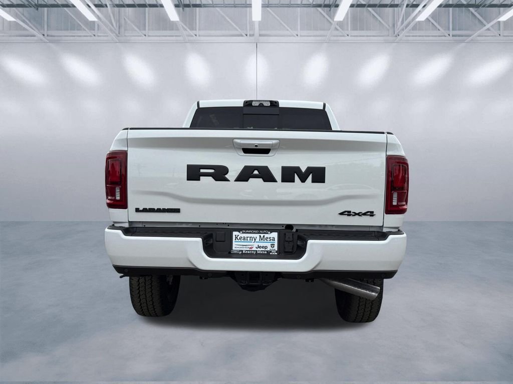 New 2026 Bright White Clear-Coat Exterior Paint RAM Laramie image 3
