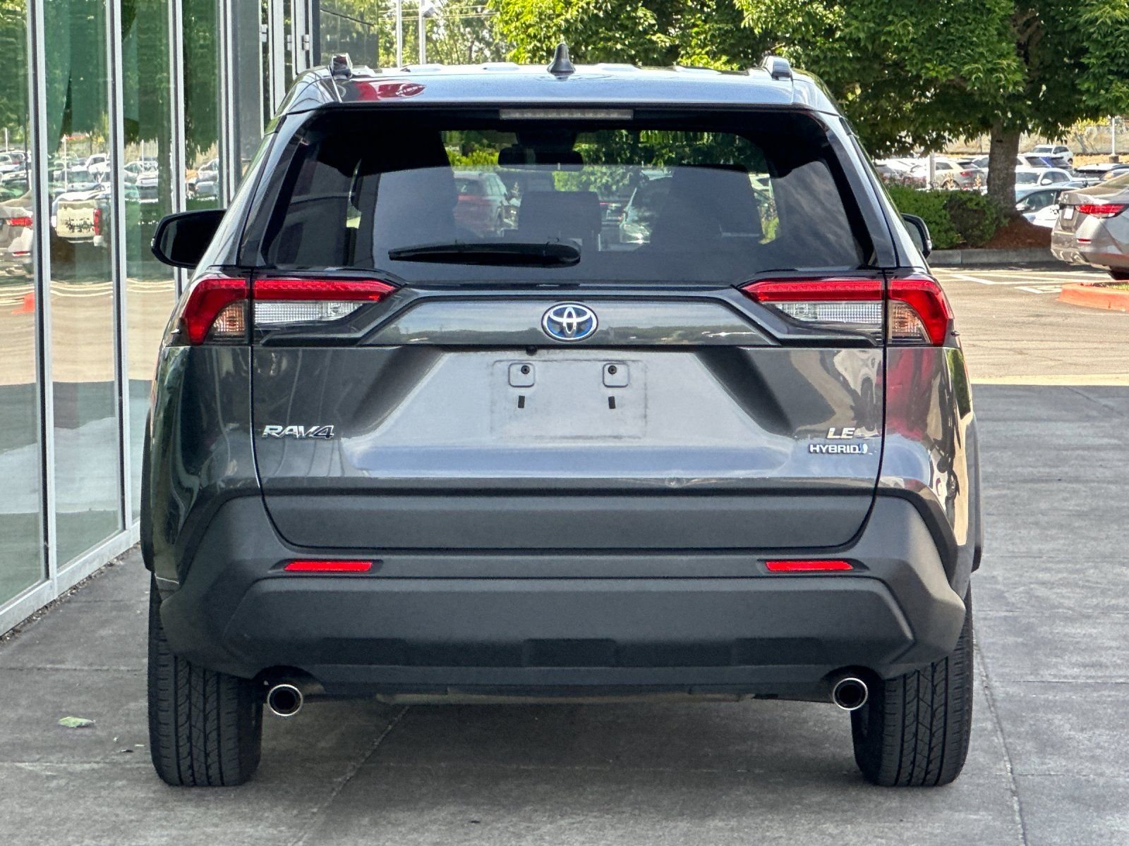 Used 2023 Magnetic Gray Metallic Toyota LE image 4