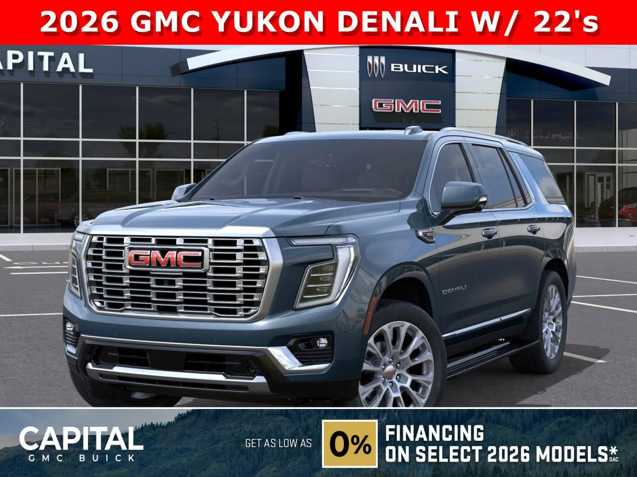 New 2026 DOWNPOUR METALLIC GMC Denali image 1