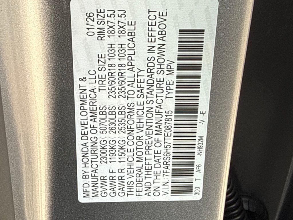 Certified Used 2026 Solar Silver Metallic Honda Sport image 31