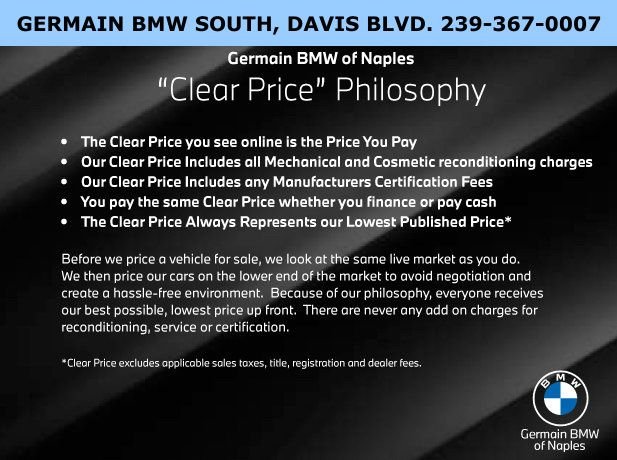 Used 2023 BMW 5 Series 530e with VIN WBA13AG04PCL98357 for sale in Naples, FL