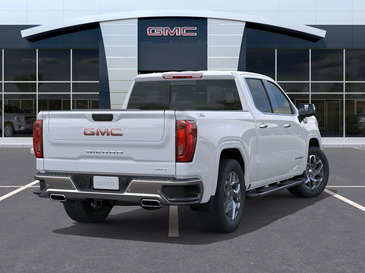 New 2026 Glacier White Tricoat GMC SLT image 24