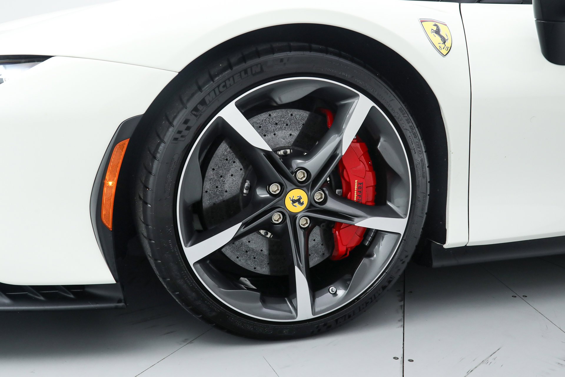 Certified Used 2025 White Ferrari  image 16