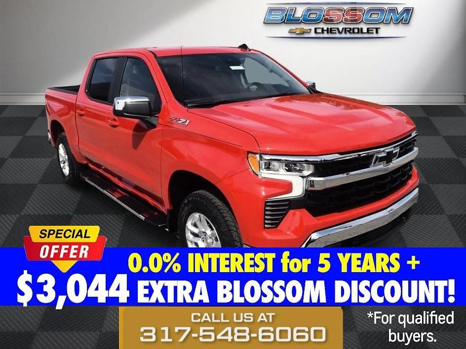 2026 Chevrolet Silverado 1500 Rojo (Red Hot) Camioneta Todo terreno 
