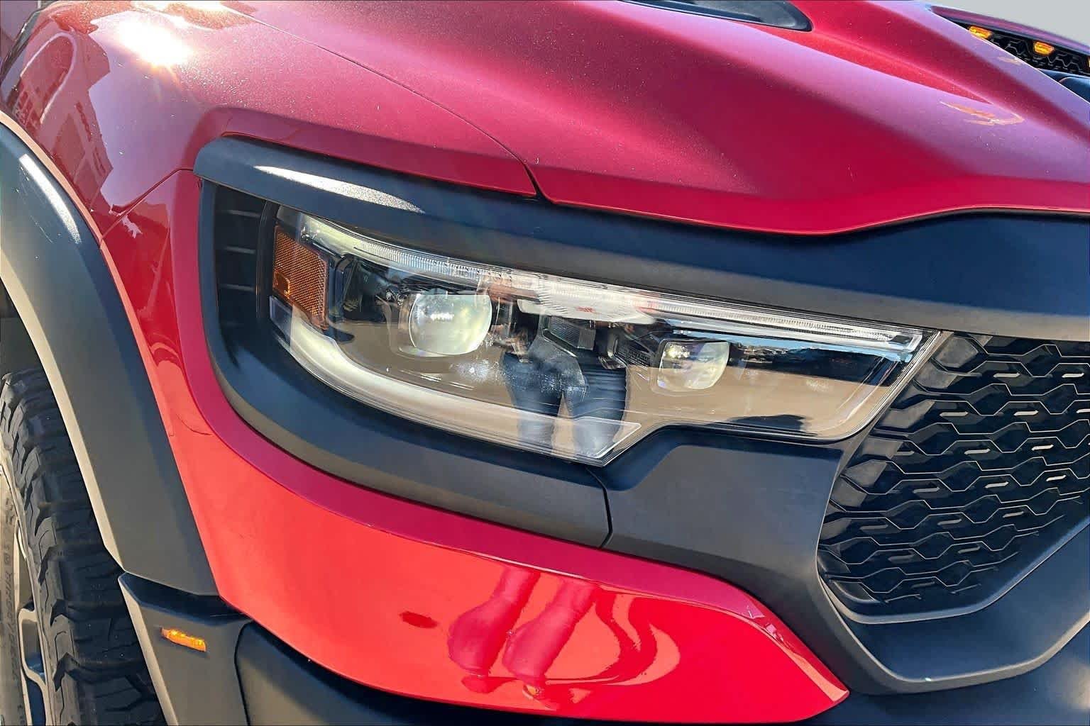 Used 2022 Flame Red Clearcoat Ram TRX image 37