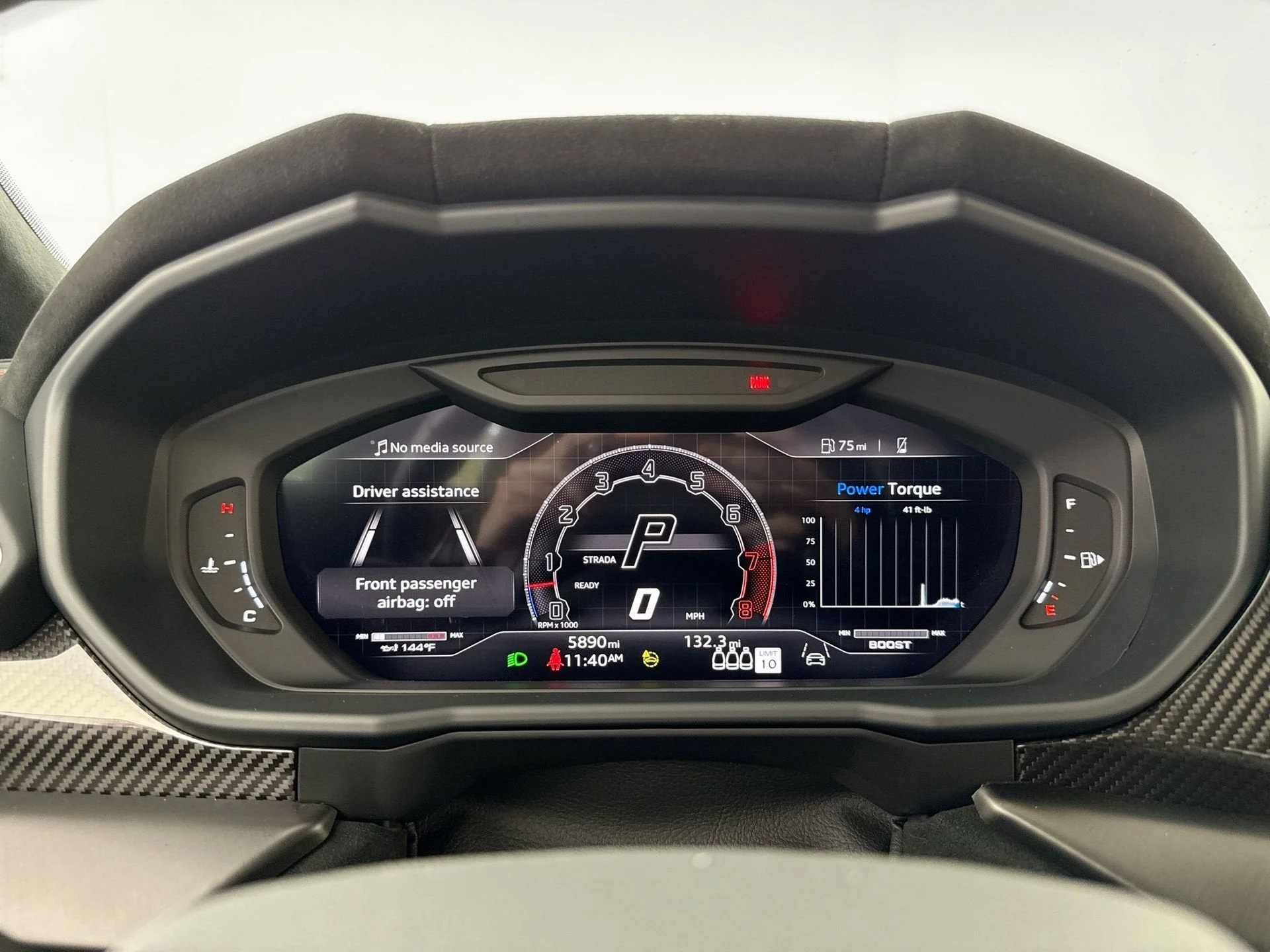 Used 2024 Nero Noctis Metallic Lamborghini Performante image 11
