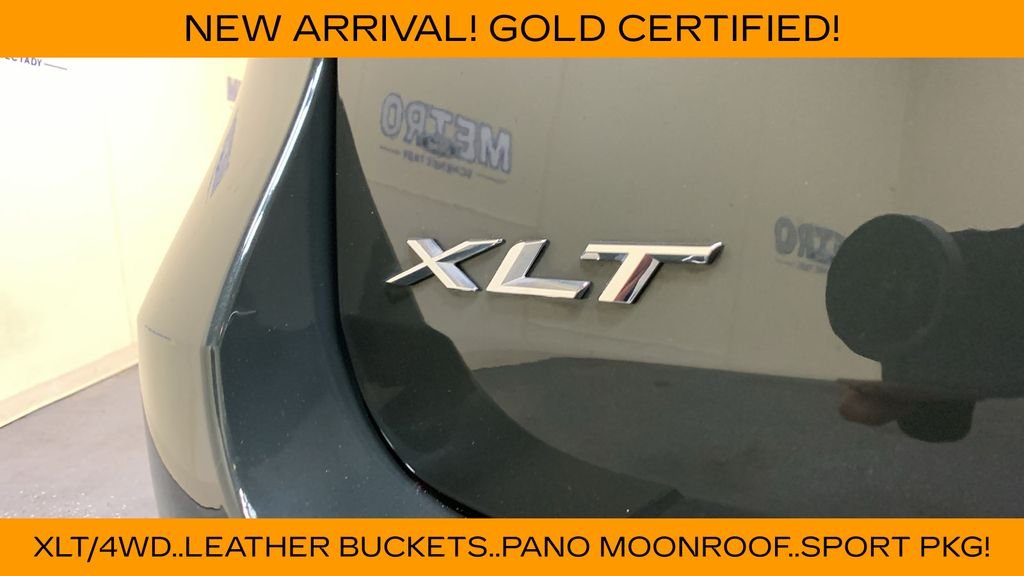 Certified Used 2023 Green Metallic Ford XLT image 20