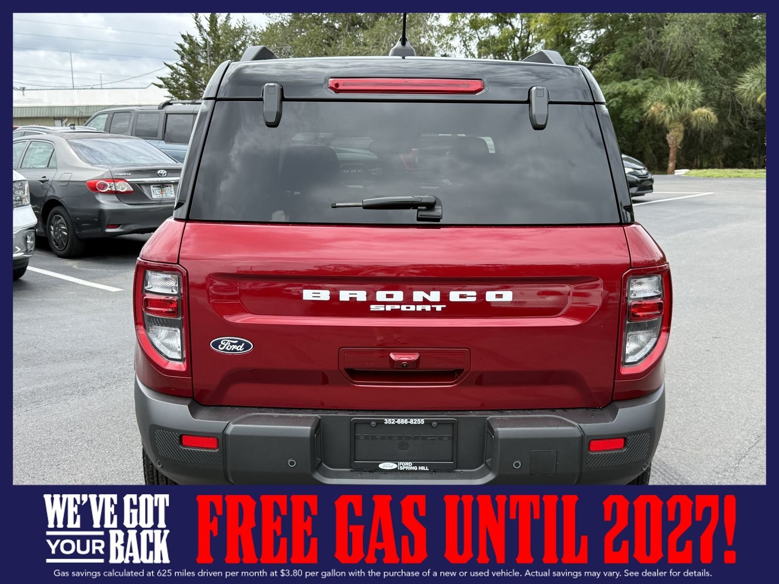 New 2026 Ruby Red Metallic Tinted Clearcoat Ford Outer Banks image 7