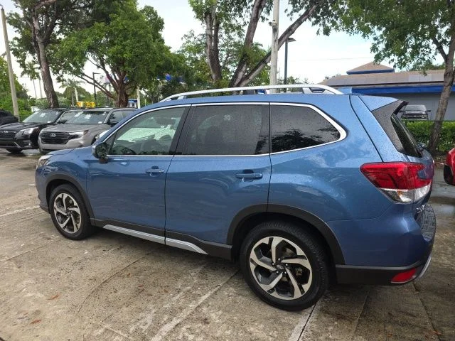 Certified Used 2022 Blue Subaru Touring image 5
