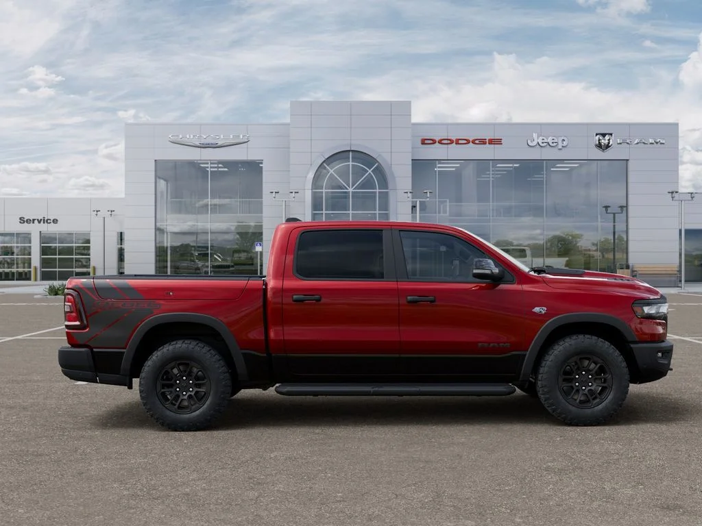 New 2026 Molten Red Pearl-Coat Exterior Paint RAM Rebel image 22