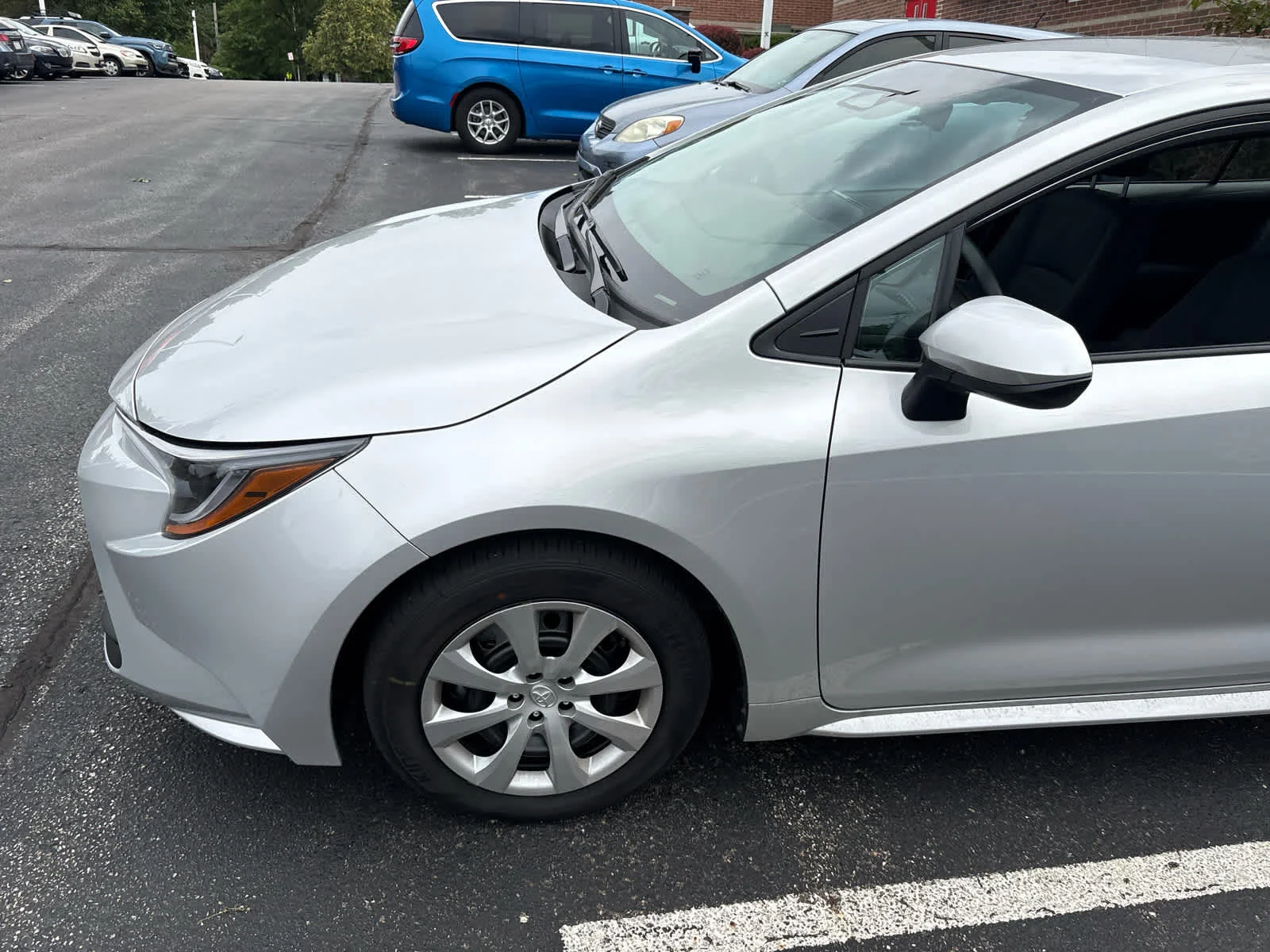 Used 2026 Classic Silver Metallic Toyota LE image 3