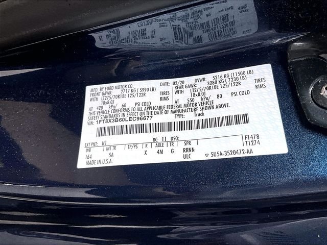 Used 2020 Blue Ford Lariat image 34
