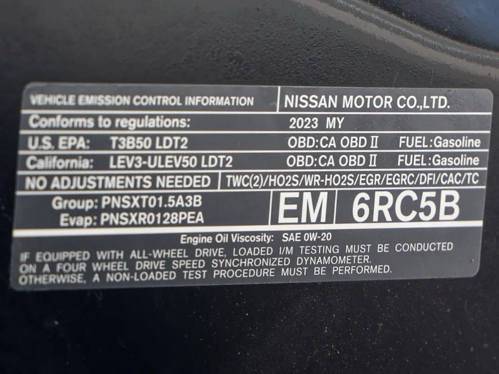 Used 2023 Black Nissan SV image 31