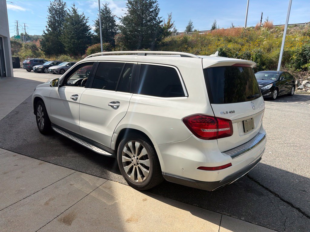 Used 2017 White Mercedes-Benz GLS 450 image 4