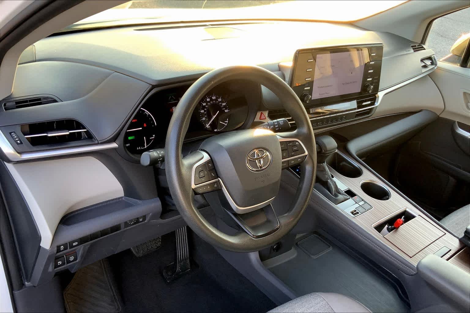 Used 2021 Super White Toyota LE image 17