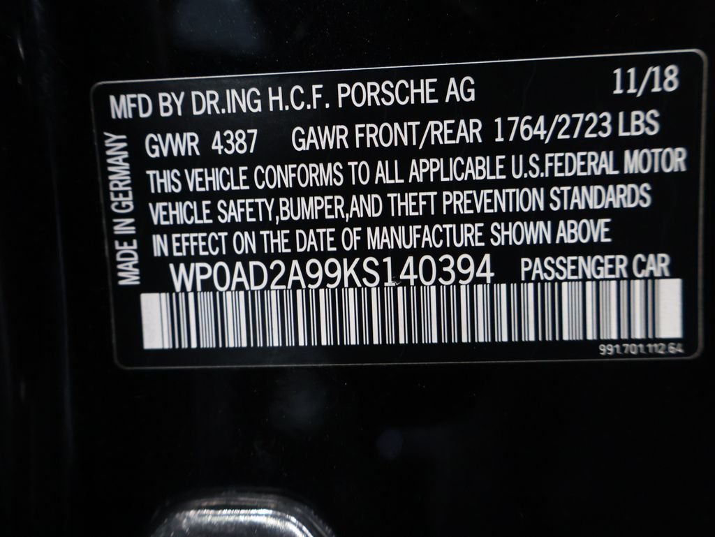 Used 2019 Jet Black Metallic Porsche Turbo S image 39