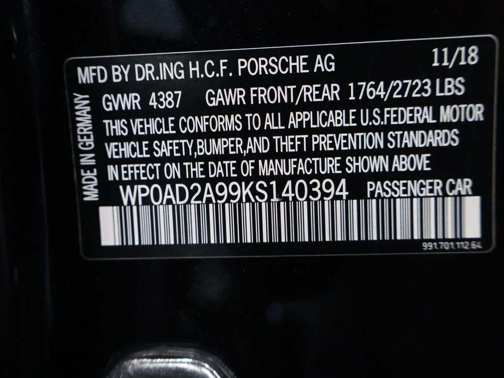 Used 2019 Jet Black Metallic Porsche Turbo S image 39