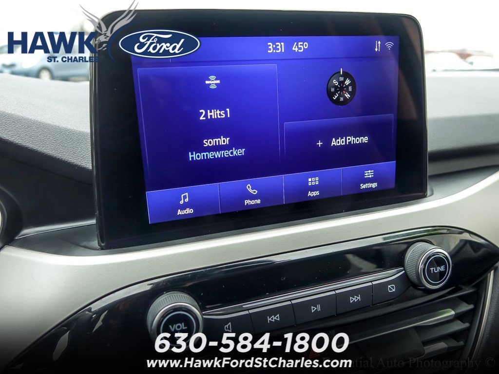 Certified Used 2022 Blue Metallic Ford SE image 17