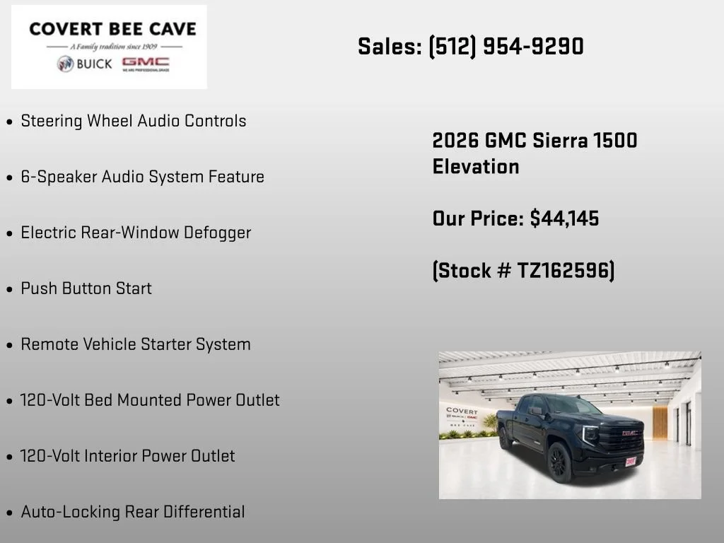 2026 GMC Sierra 1500 Elevation - Photo 32