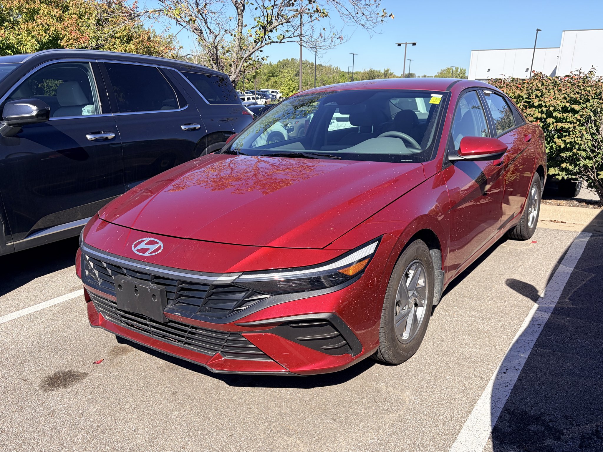 Certified Used 2024 Ultimate Red Hyundai SE image 1