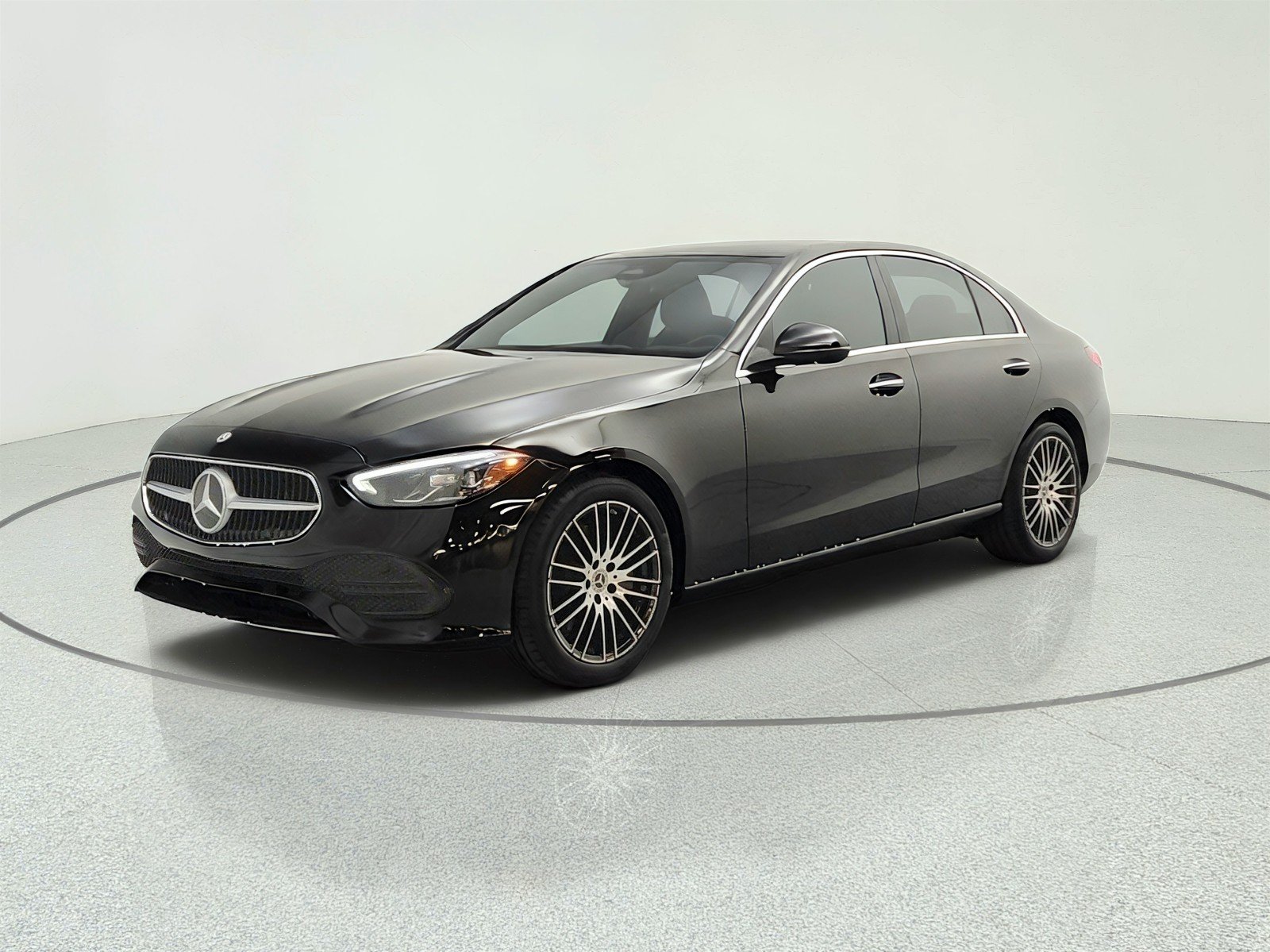Certified Used 2024 Black Mercedes-Benz C 300 Sedan image 1