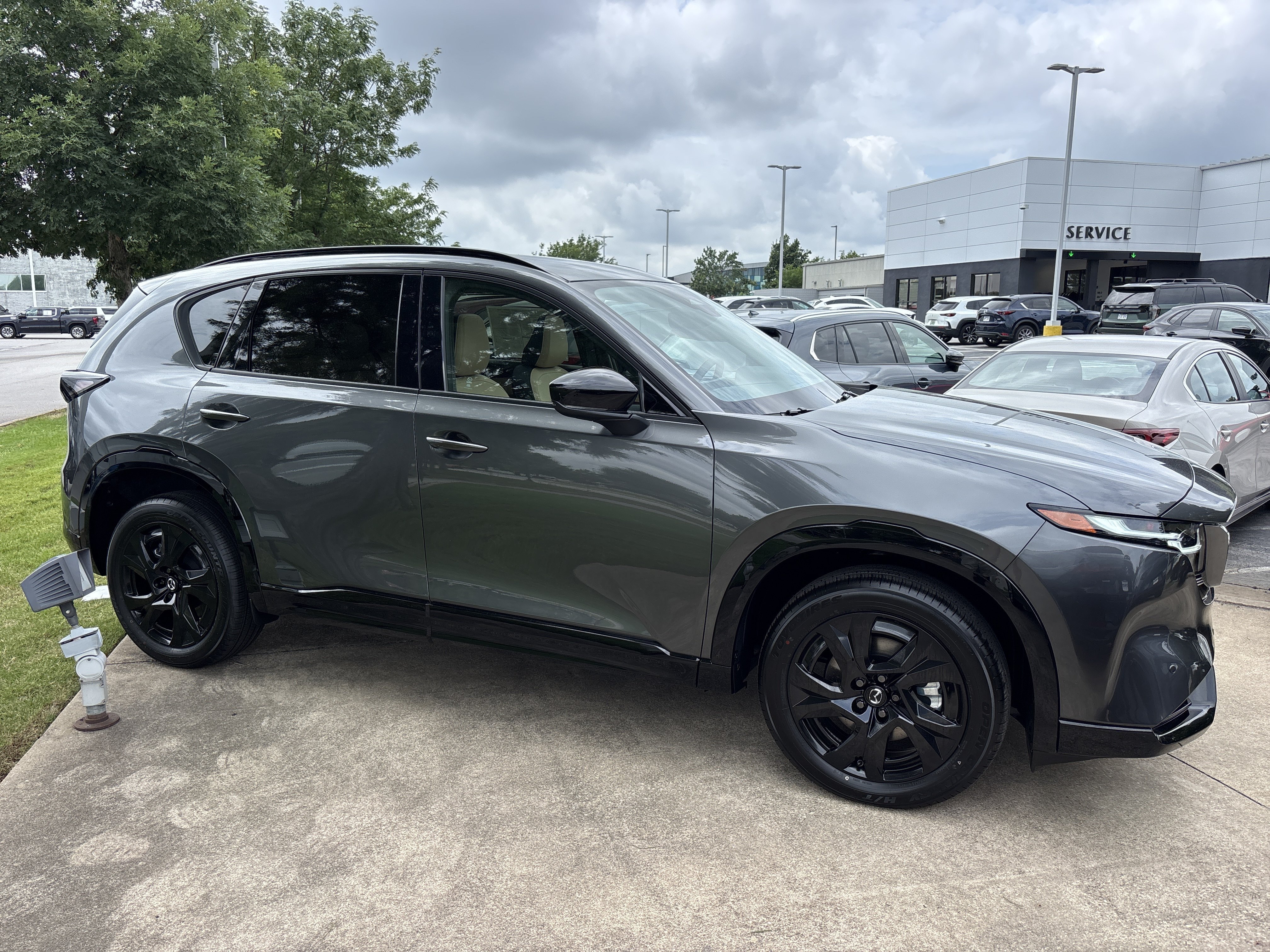 New 2026 Machine Gray Metallic Mazda 2.5 S Premium AWD image 2