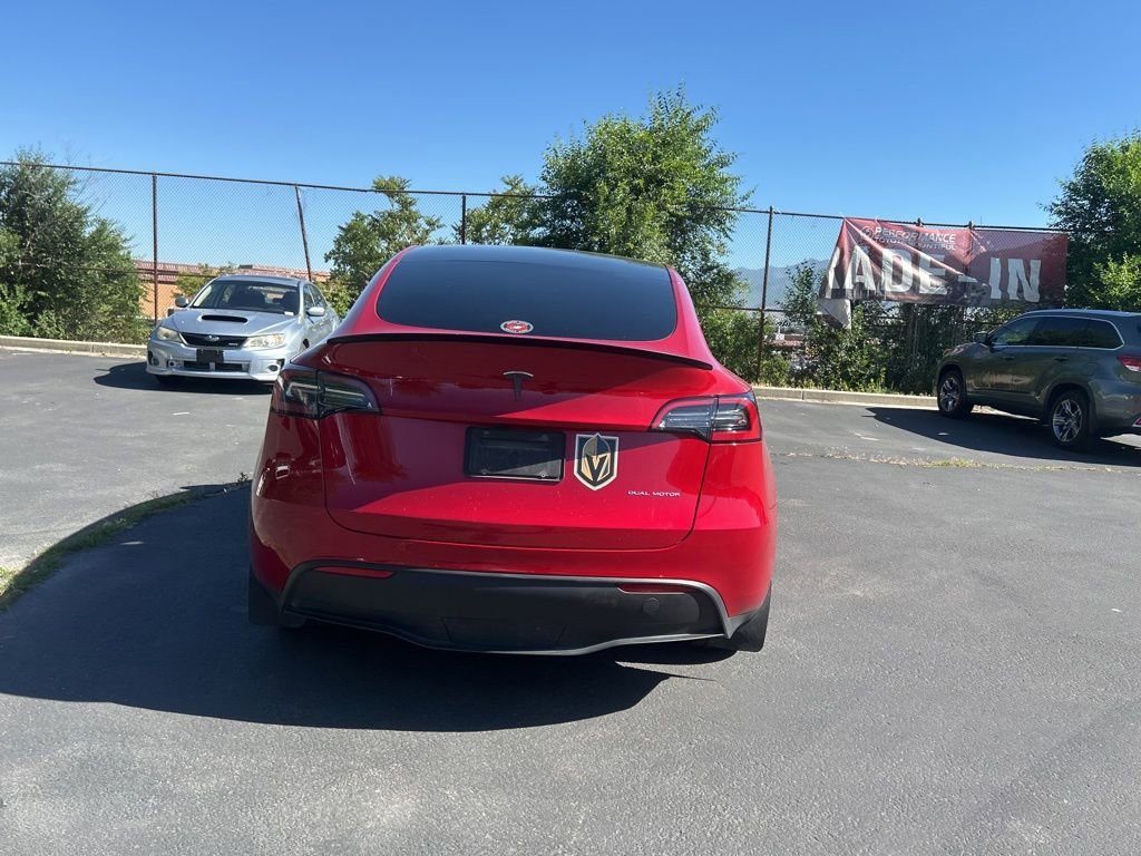 Used 2023 Red Multi-Coat Tesla Long Range image 5