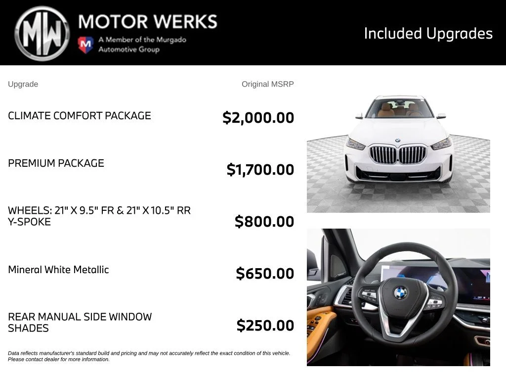 Used 2026 White BMW xDrive40i image 4