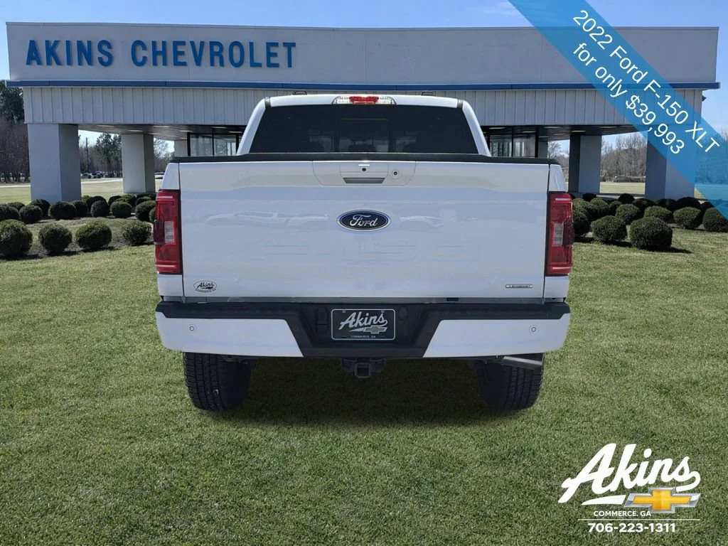 Used 2022 White Ford XLT image 3