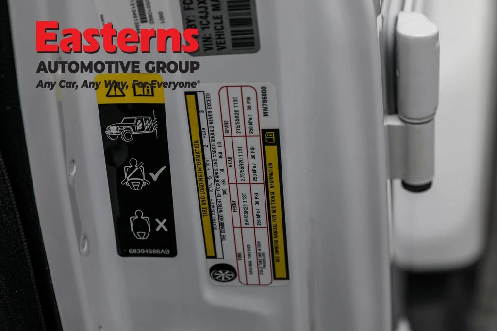Used 2021 White Jeep Unlimited Sahara High Altitude 4xe image 36