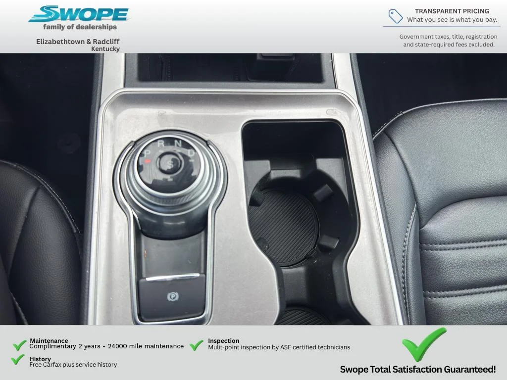 Used 2024 Forged Green Metallic Ford SEL image 19
