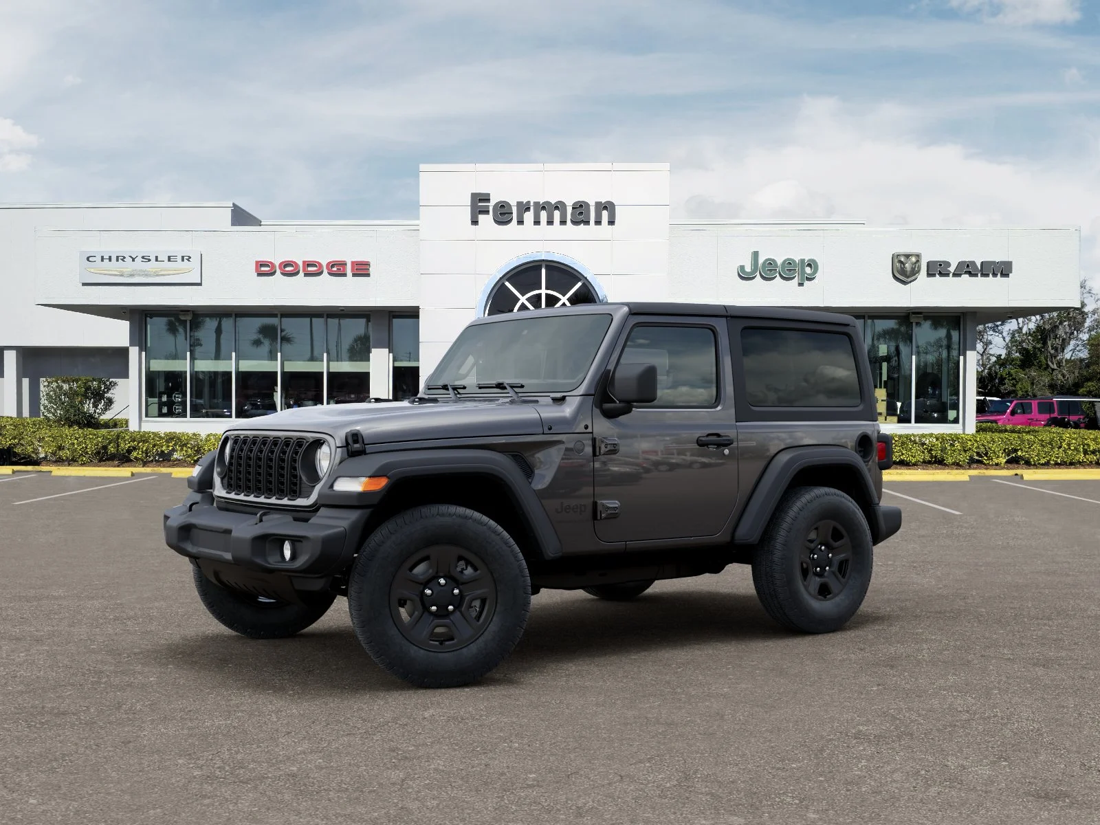 New 2026 Granite Crystal Metallic Clear-Coat Exterior Paint Jeep Sport image 31