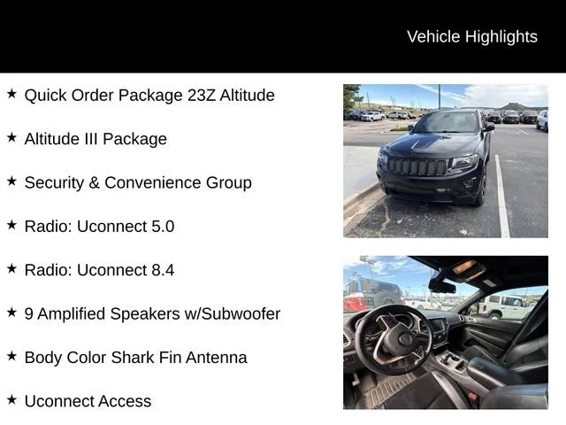 Used 2015 Black Jeep Altitude image 8
