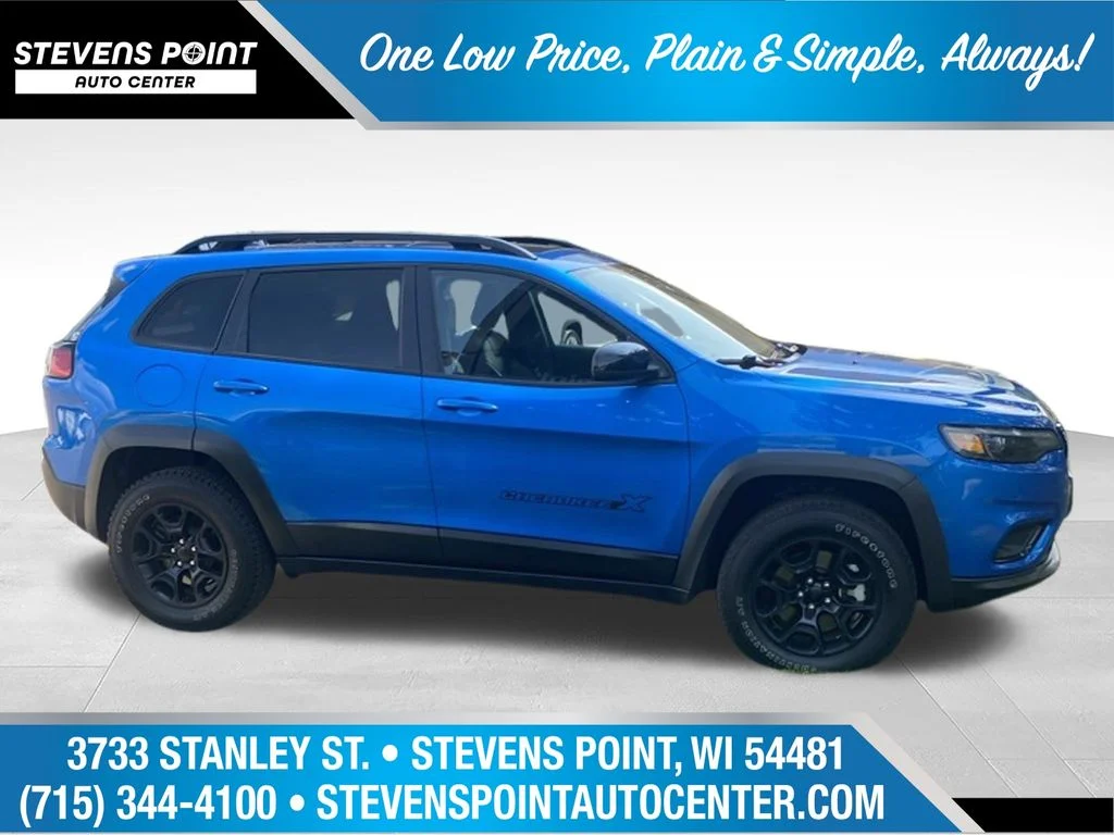 Used 2022 Hydro Blue Pearlcoat Jeep X image 1