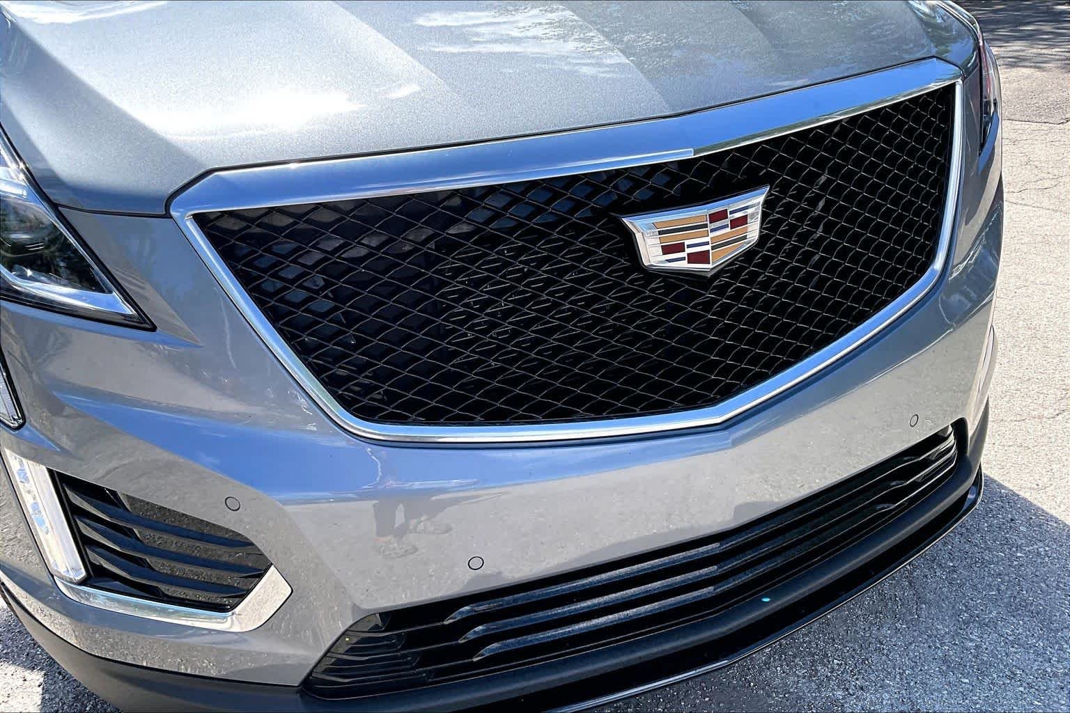 Used 2021 Satin Steel Metallic Cadillac AWD Sport image 30