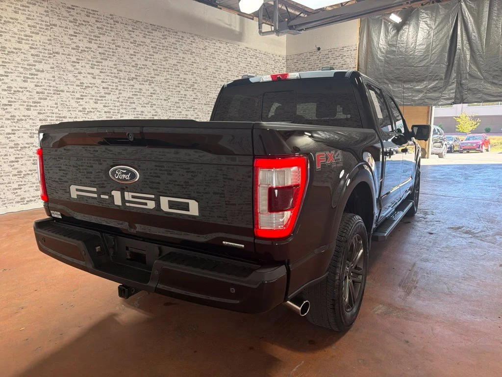 Used 2022 Agate Black Metallic Ford Lariat image 7
