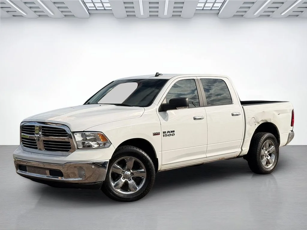 Used 2017 Bright White Clearcoat RAM Big Horn image 3