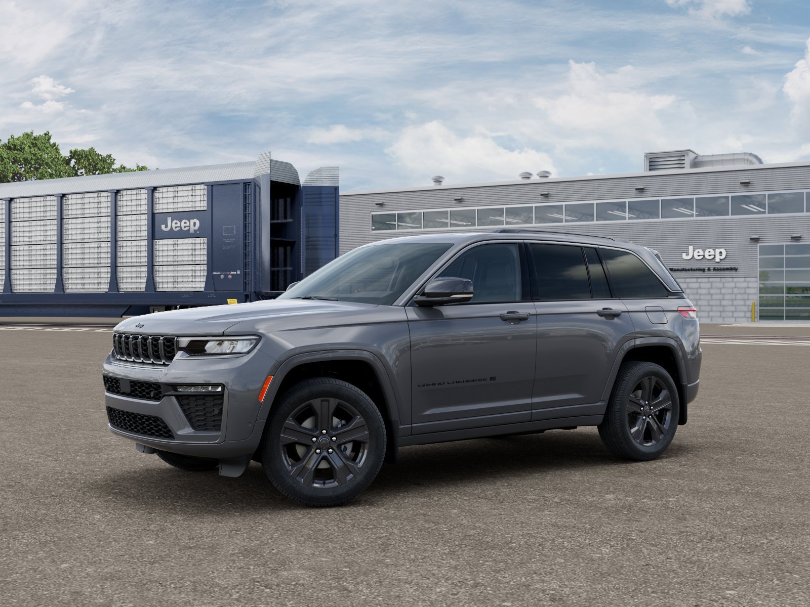 New 2027 Sting-Gray Clear-Coat Paint Jeep Limited Reserve image 1