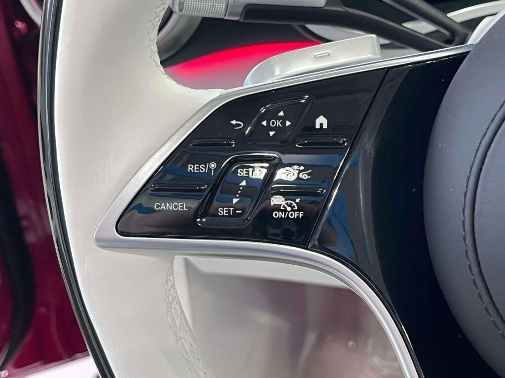 New 2026 MANUFAKTUR Garnet Red Metallic (Red Ambiance) Mercedes-Benz Maybach SL 680 Monogram Series image 34