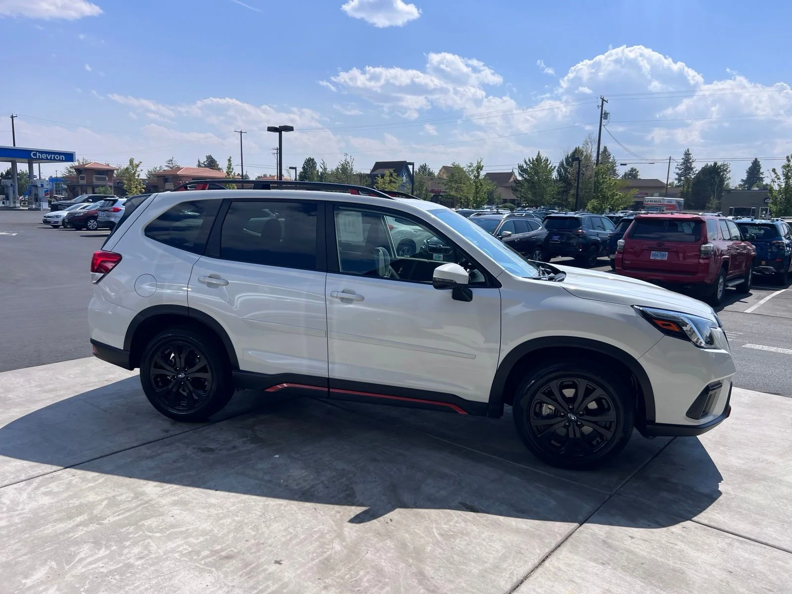 Used 2024 Crystal White Pearl Subaru Sport image 4