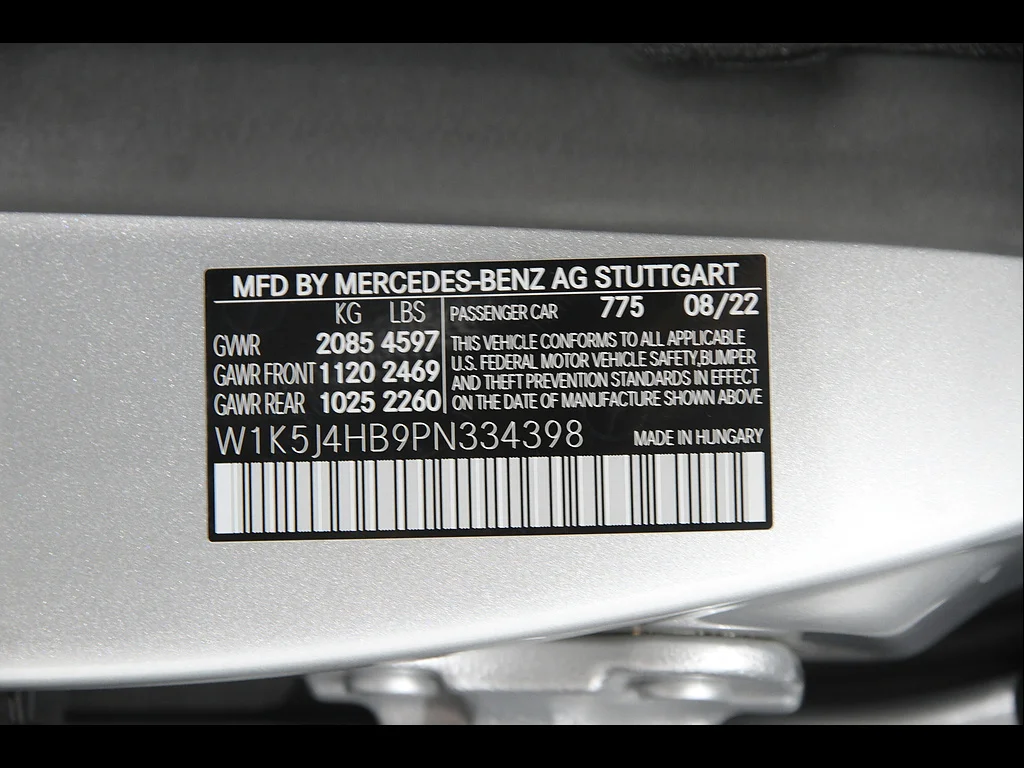 Used 2023 Iridium Silver Metallic Mercedes-Benz CLA 250 4MATIC® image 22