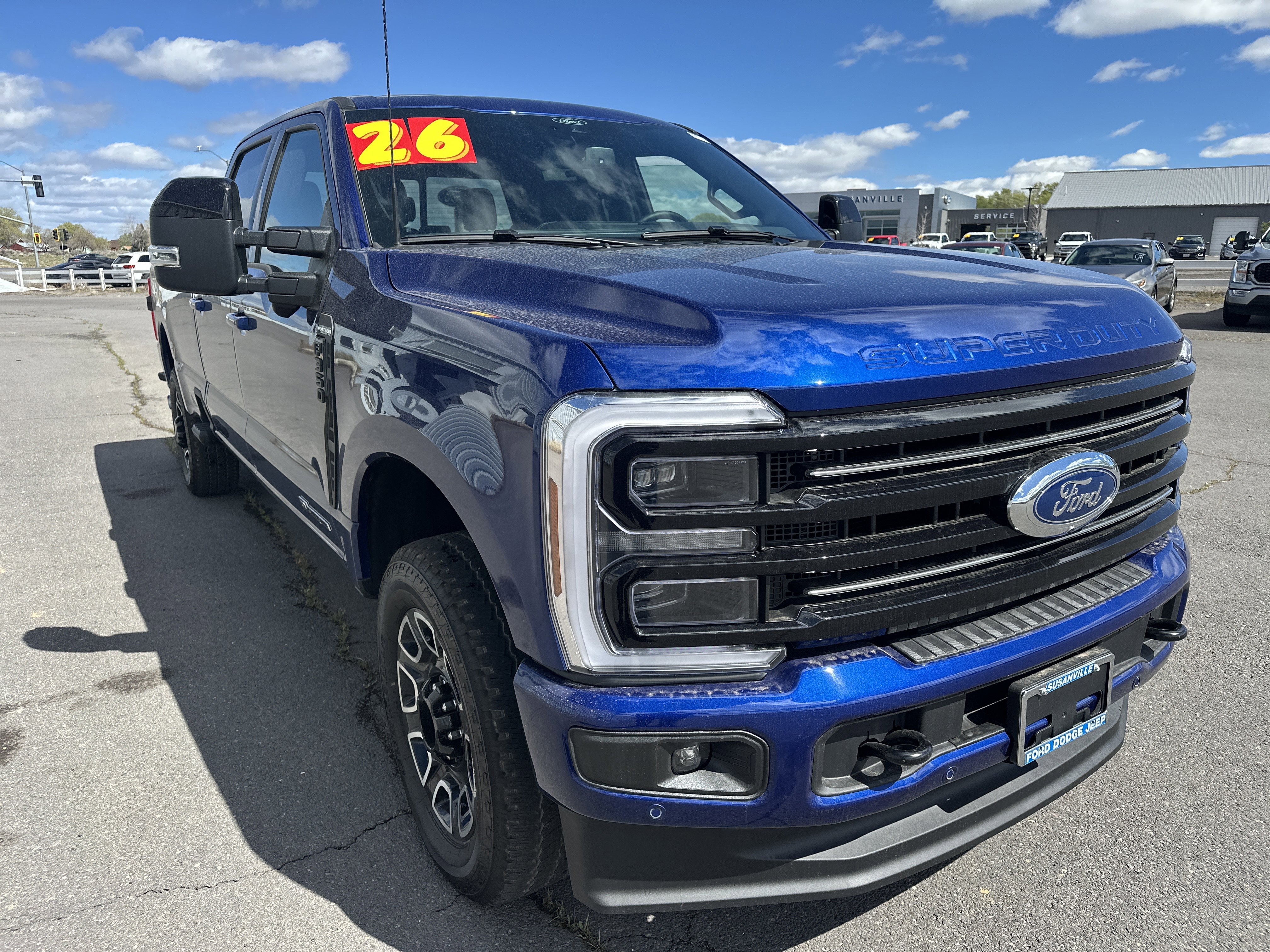 New 2026 Argon Blue Metallic Ford F-350® Platinum® image 7