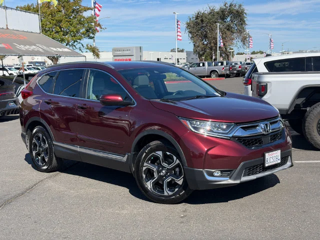 Used 2019 Basque Red Pearl II Honda Touring image 2