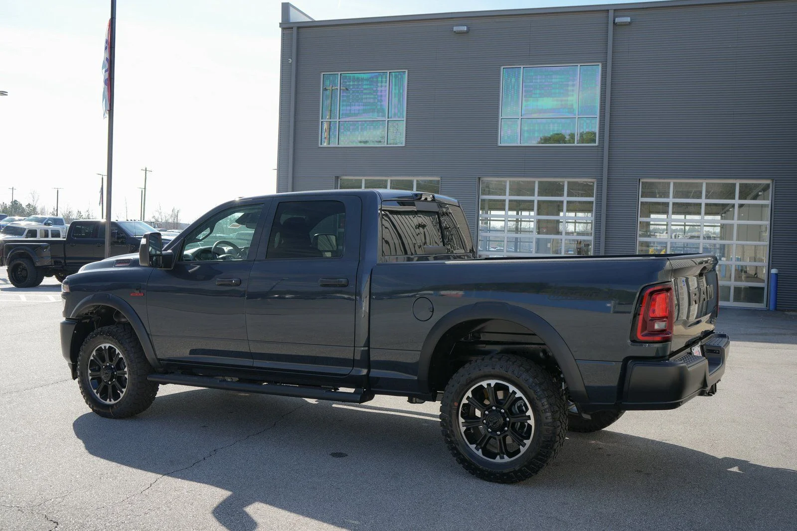 New 2026 Forged Blue Metallic Exterior Paint RAM Tradesman image 7