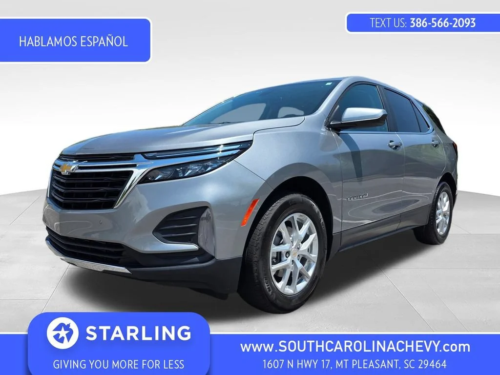 Used 2024 Sterling Gray Metallic Chevrolet LT image 1