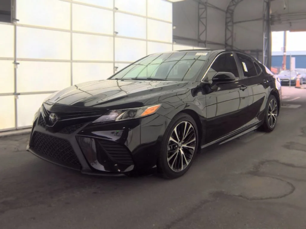 Used 2019 Black Toyota SE image 2