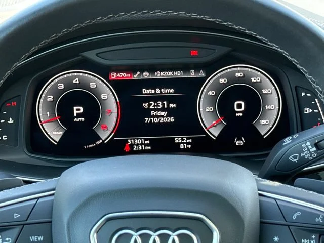 Used 2025 Mythos Black Metallic Audi 55 Premium Plus image 12