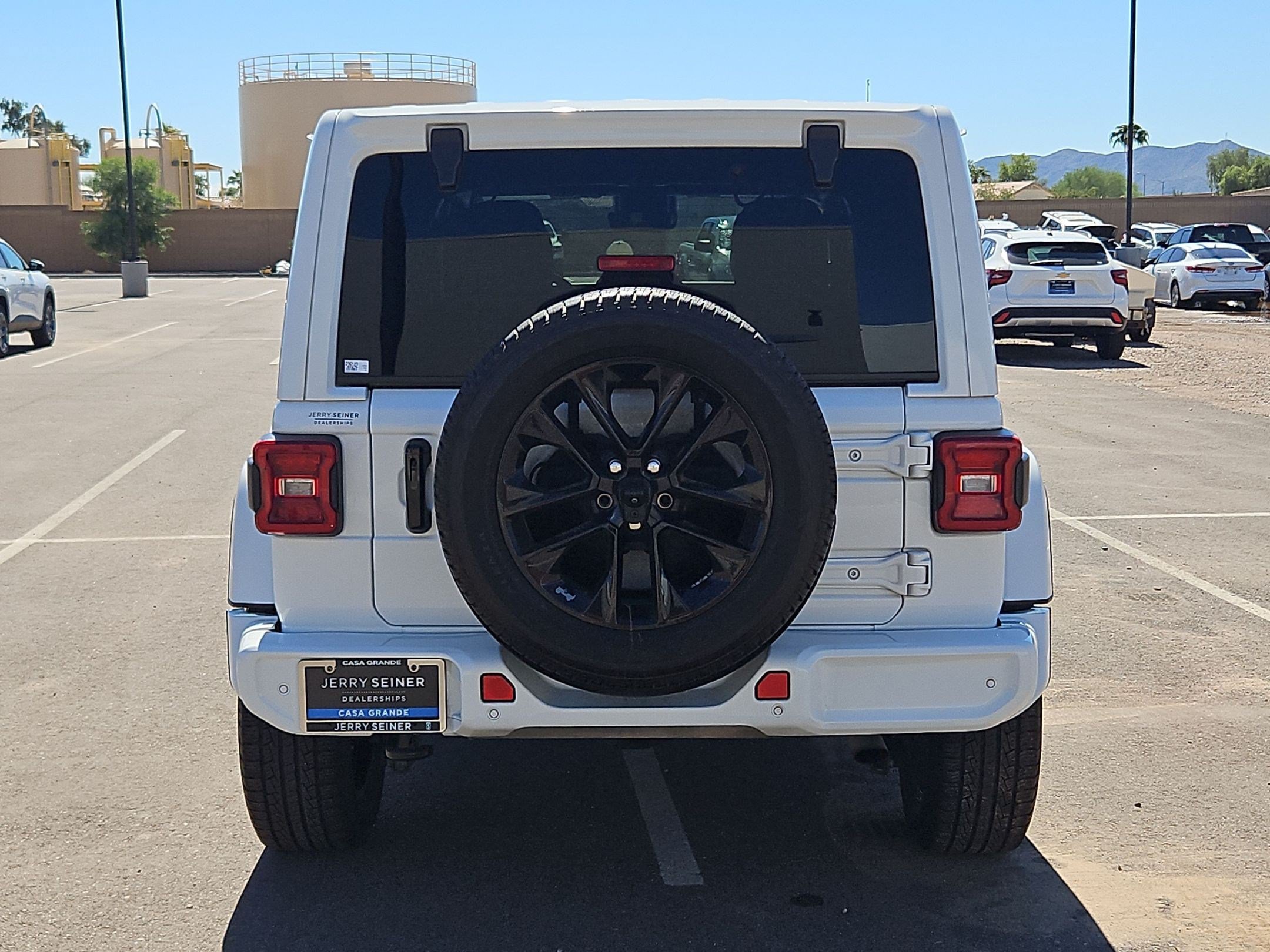 Certified Used 2023 White Jeep 4-Door High Altitude 4x4 image 4