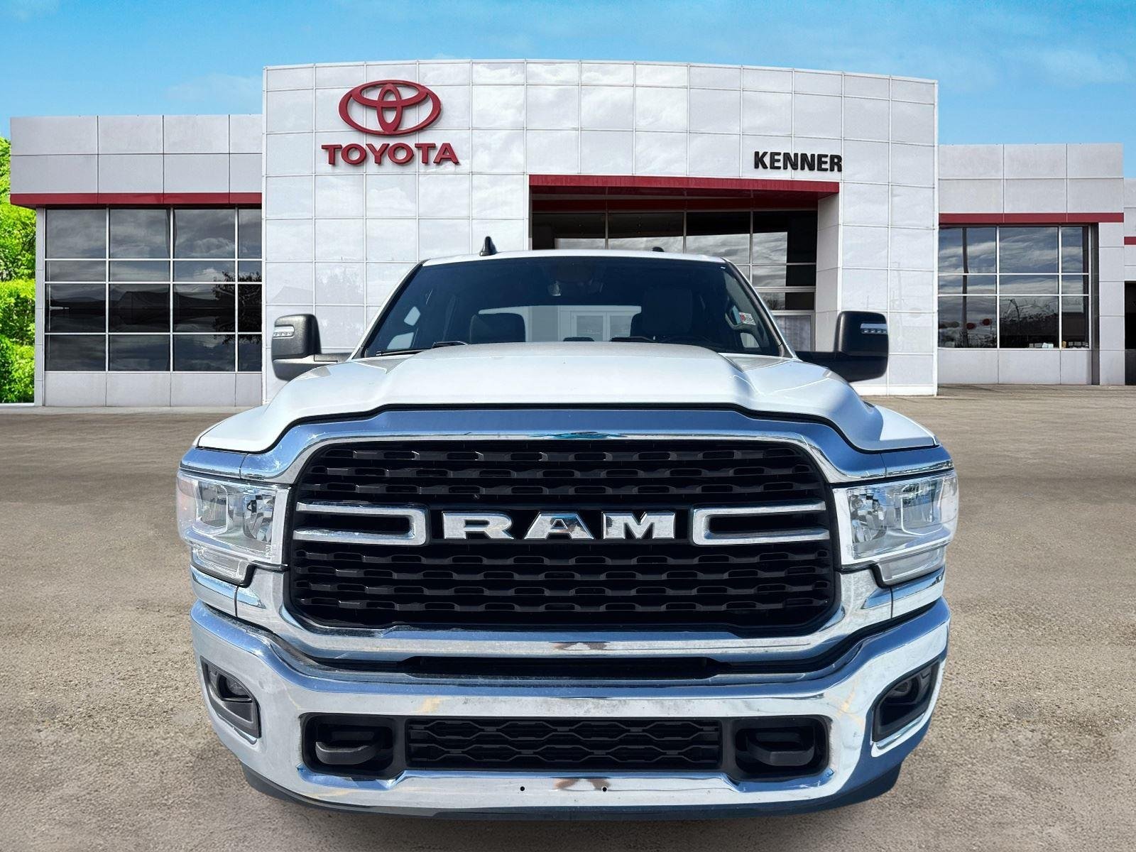 Used 2024 Bright White Clearcoat Ram Big Horn image 2